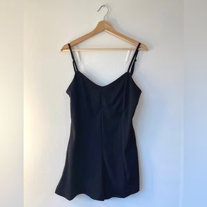Zara Black V-Neck Romper